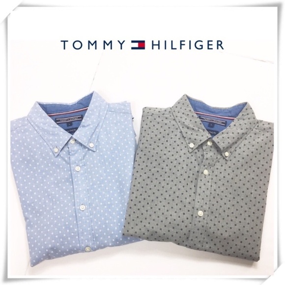 Bundle 2 Tommy Hilfiger New York Fit Casual Shirt - Picture 1 of 8